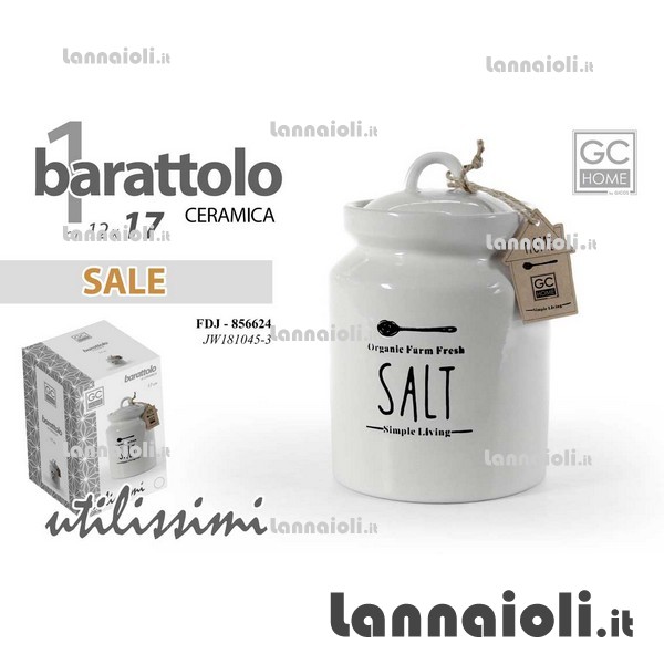 BARATTOLO CERAMICA VINTAGE PZ.1 